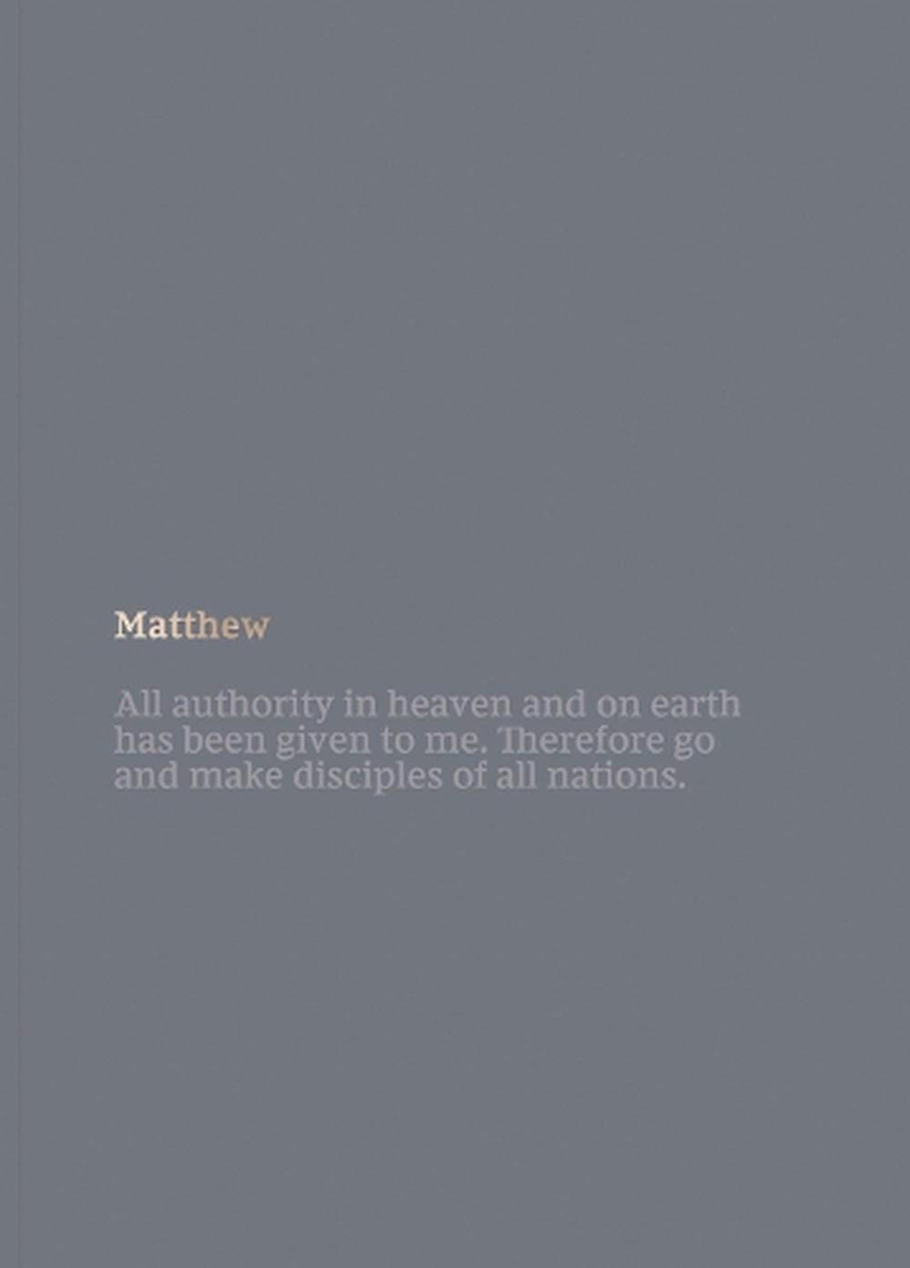 NKJV Bible Journal - Matthew, Paperback, Comfort Print, 9780785236085