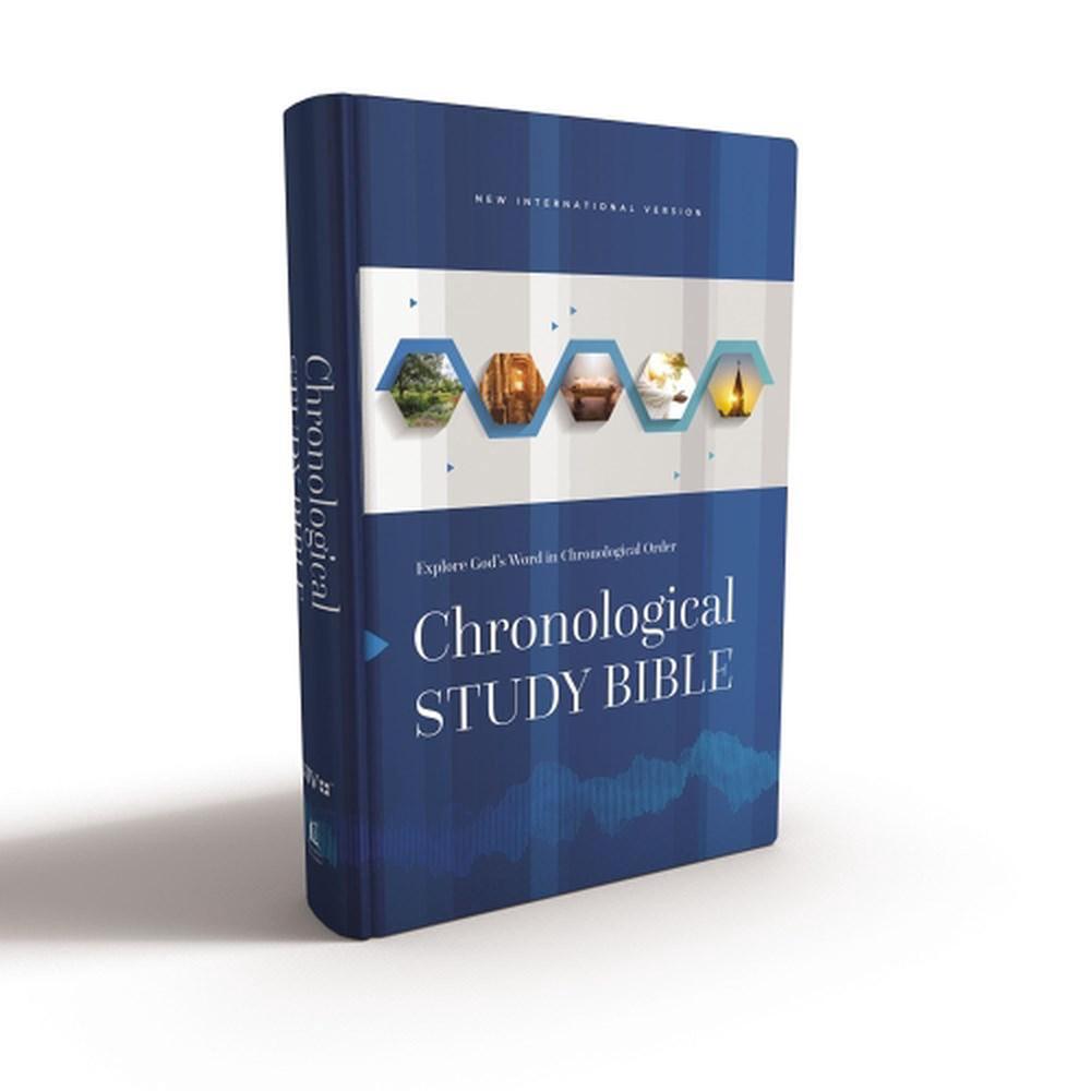 NIV, Chronological Study Bible, Hardcover, Comfort Print, 9780785239529