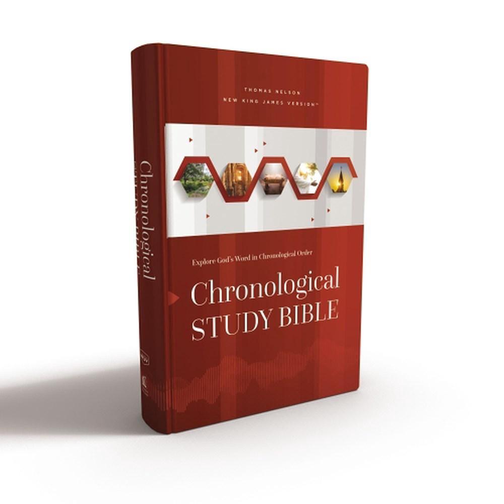 NKJV, Chronological Study Bible, Hardcover, Comfort Print, 9780785239543