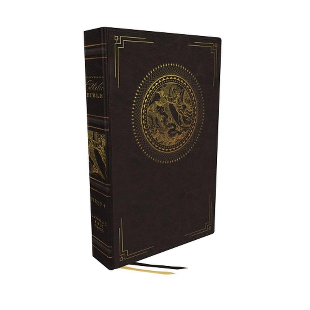 NRSVCE, Illustrated Catholic Bible, Leathersoft, Black, Comfort Print, 9780785239635