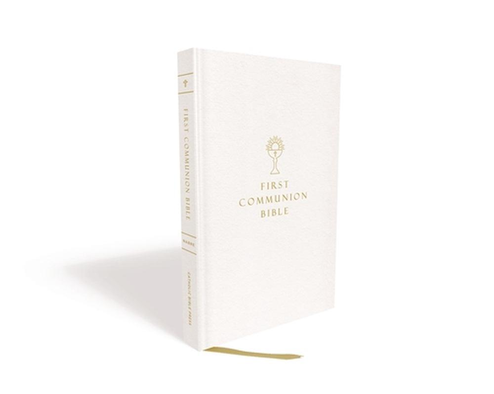 NABRE, New American Bible, Revised Edition, Catholic Bible, First Communion Bible: New Testament, Hardcover, White, 9780785253228