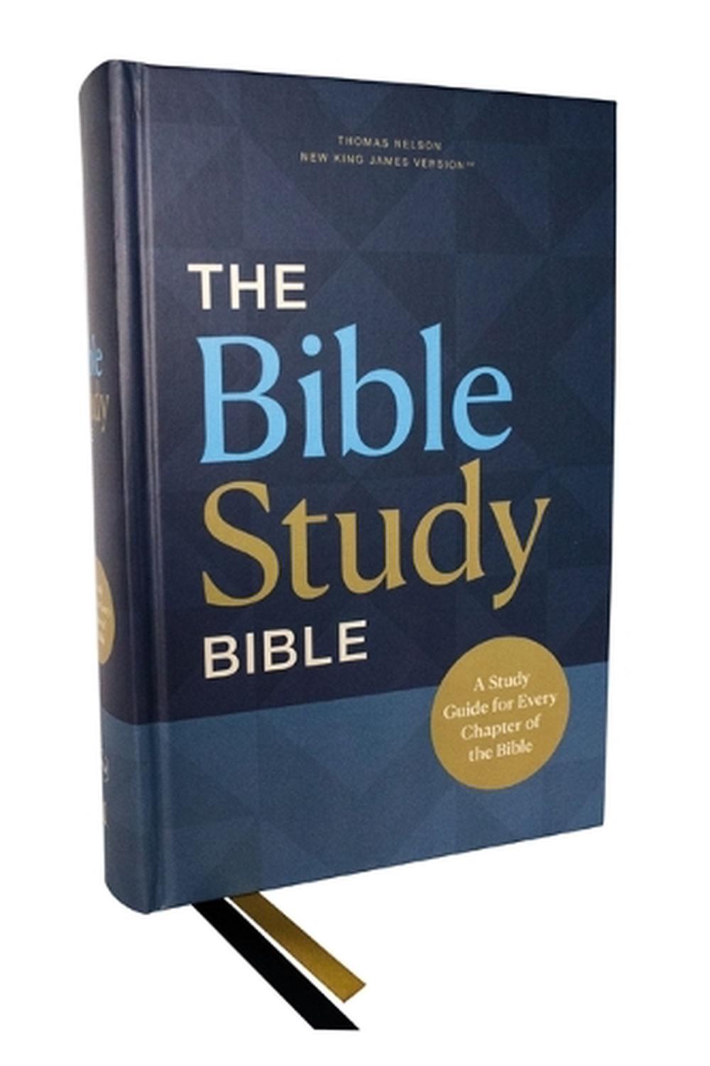 NKJV, The Bible Study Bible, Hardcover, Comfort Print, 9780785253235