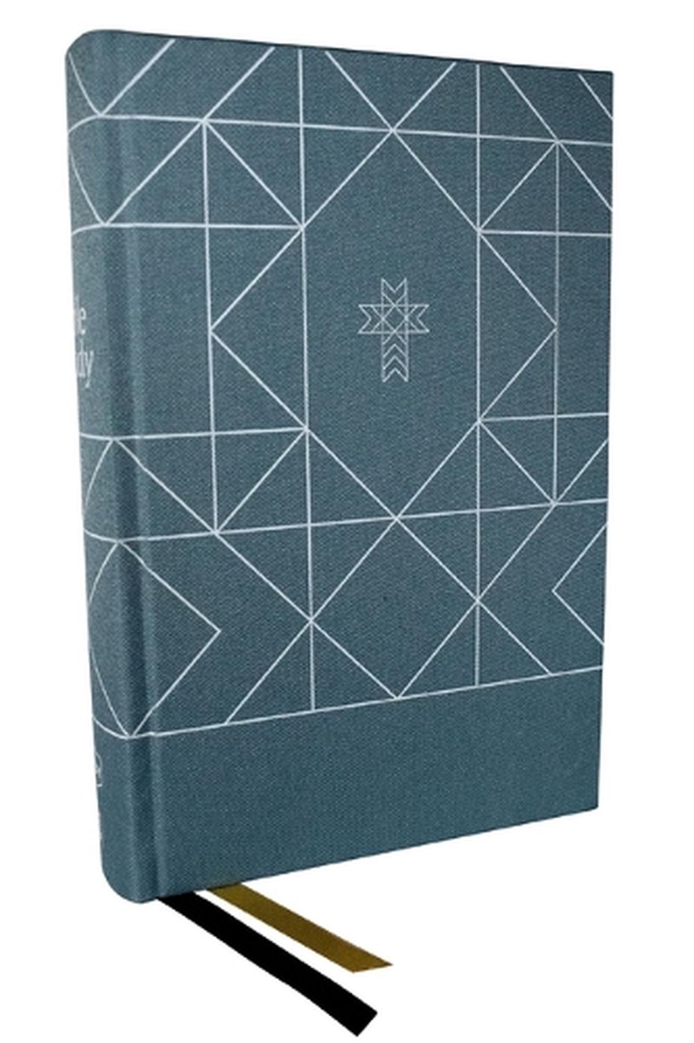 NKJV, The Bible Study Bible, Cloth over Board, Blue, Comfort Print, 9780785253334