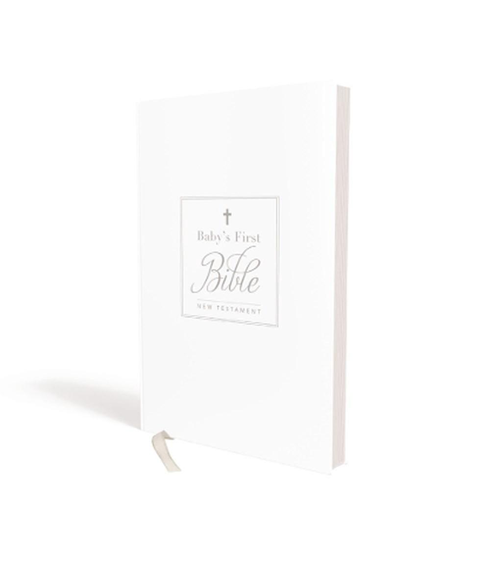 KJV, Baby's First New Testament, Hardcover, White, Red Letter, Comfort Print, 9780785253389
