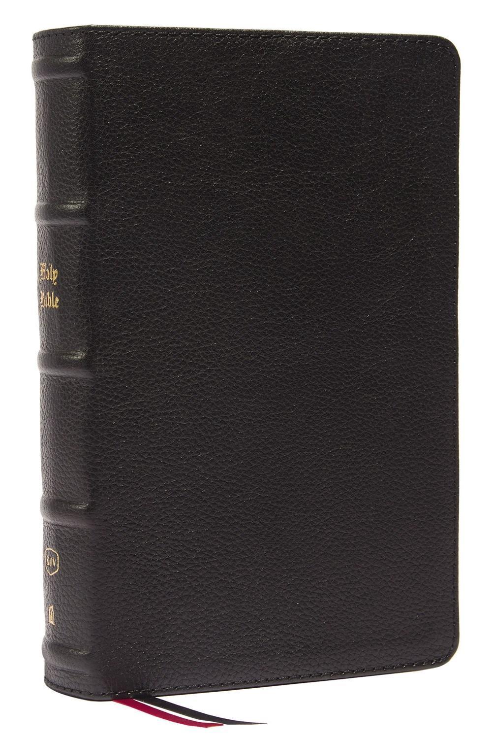 KJV Holy Bible Large Print SingleColumn with 43,000 EndofVerse Cross References, Black