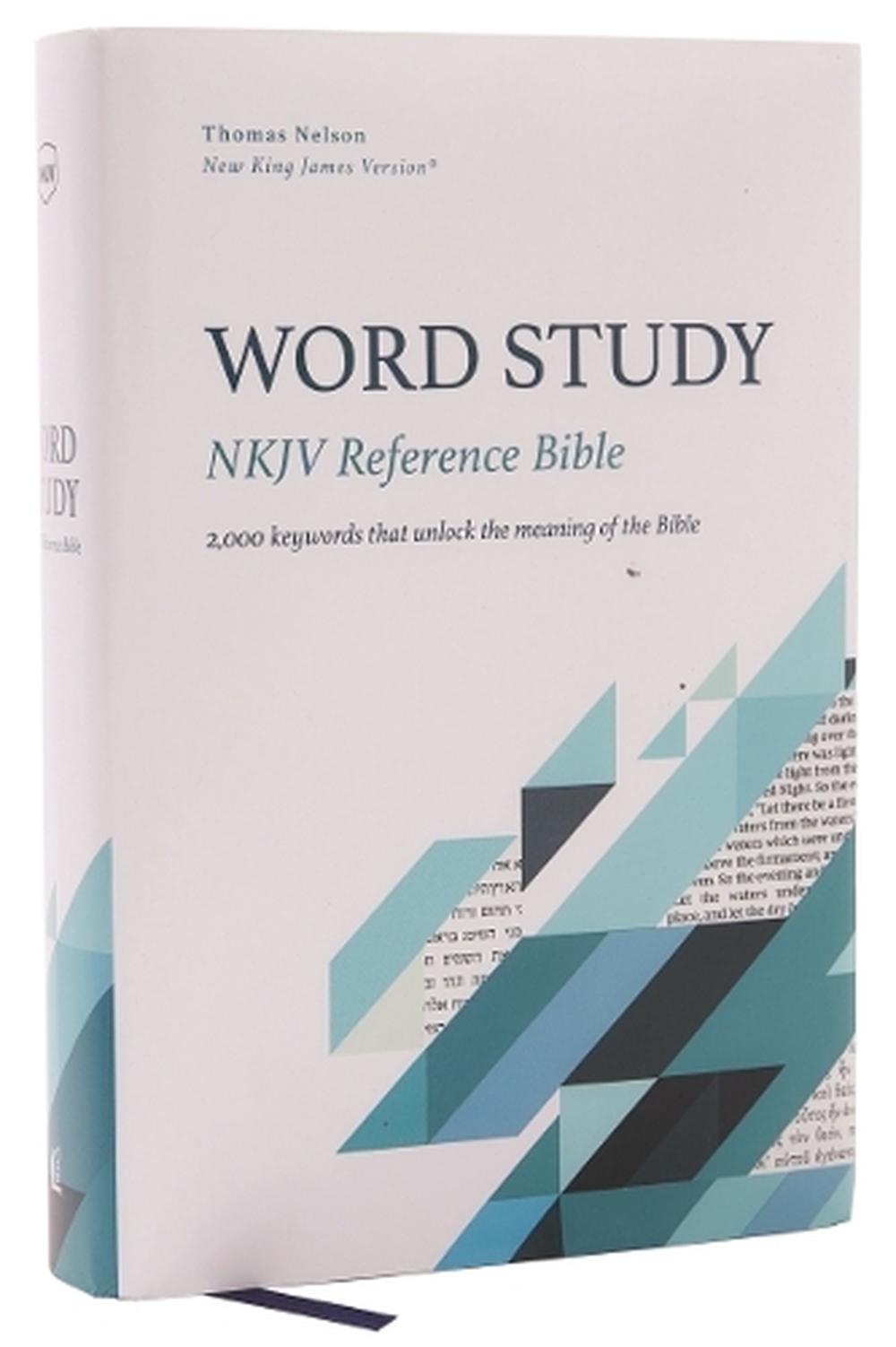 NKJV, Word Study Reference Bible, Hardcover, Red Letter, Comfort Print, 9780785292784