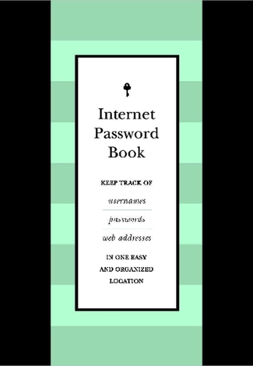 Internet Password Book, 9780785839132