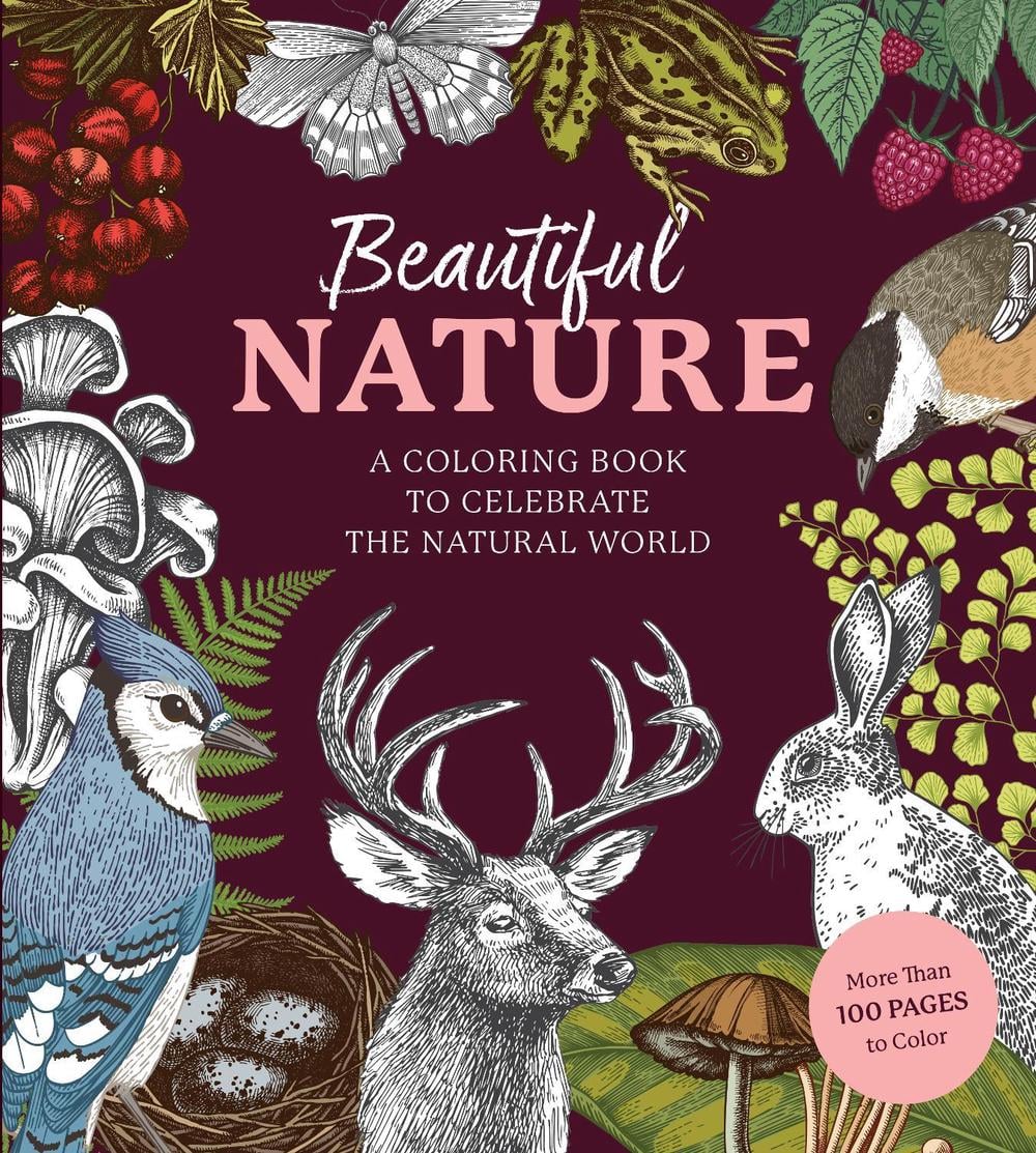 Beautiful Nature Coloring Book by Editors of Chartwell Books - ISBN: 9780785843382