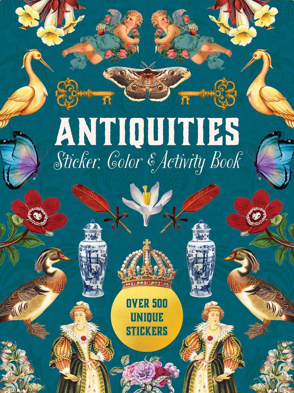 Antiquities Sticker, Color & Activity Book, 9780785844075