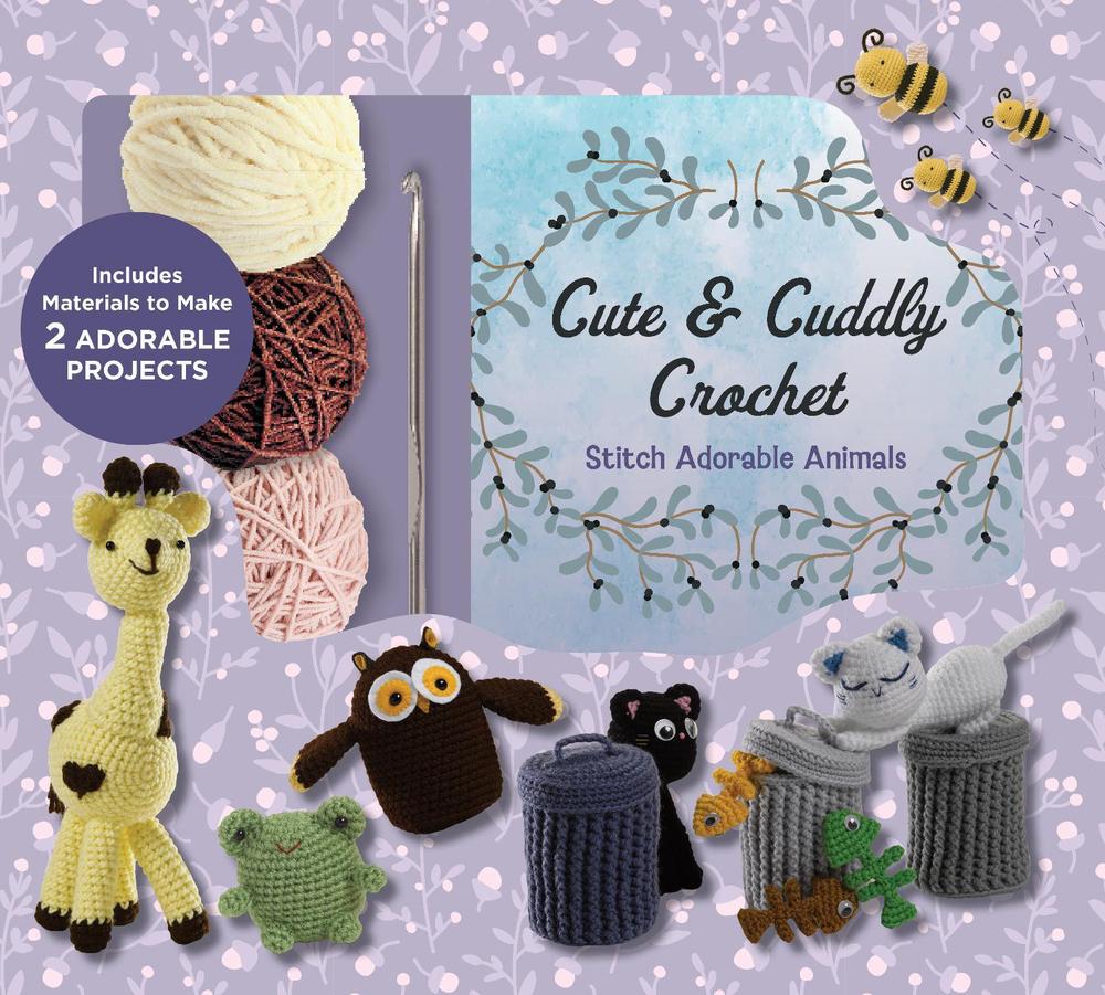 Cute and Cuddly Crochet Kit, 9780785844792