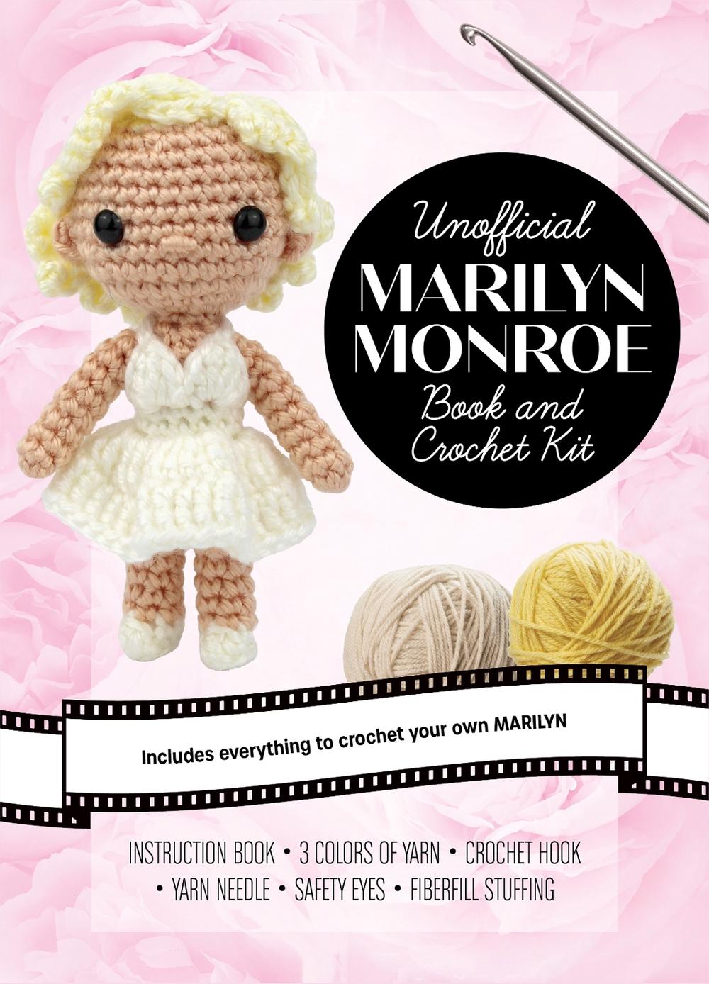 Unofficial Marilyn Monroe Book and Crochet Kit, 9780785845676