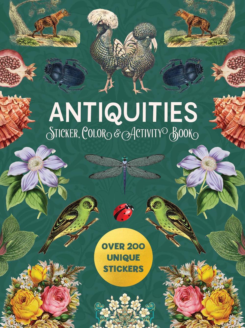 Antiquities Sticker, Color & Activity Book, 9780785846116