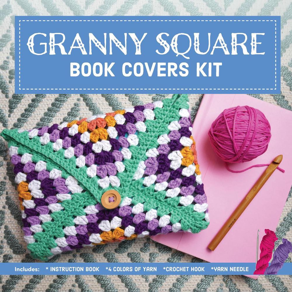 Granny Square Book Covers Kit, 9780785846376