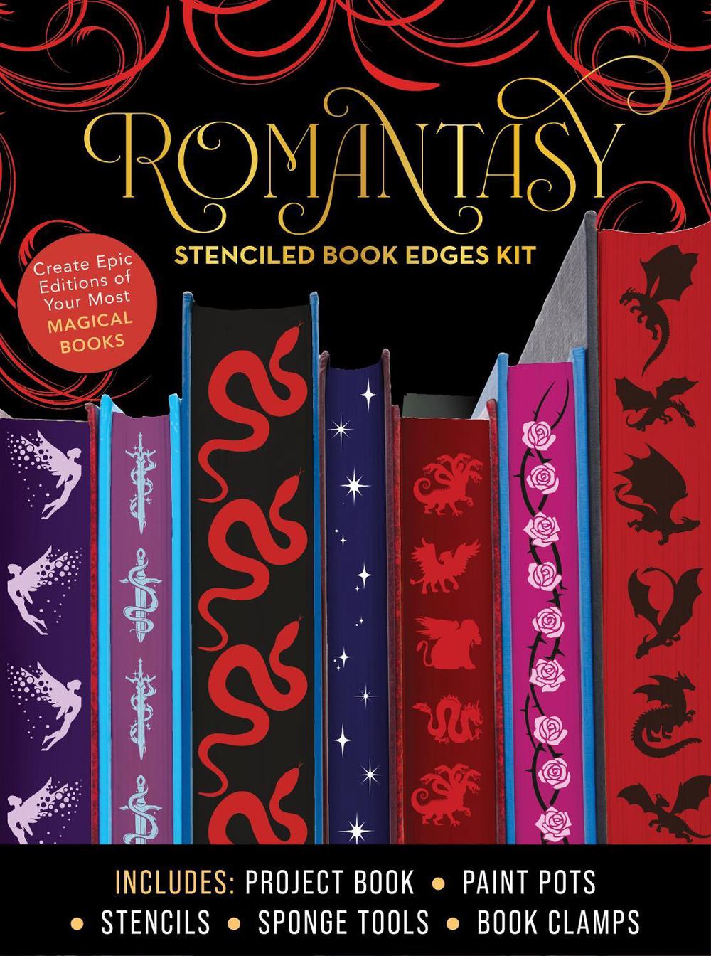 Romantasy Stenciled Book Edges Kit, 9780785847786