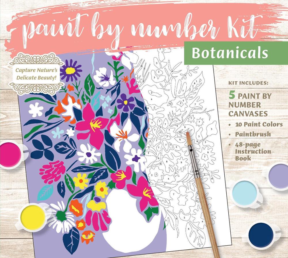 Paint by Number Kit: Botanicals, 9780785847793