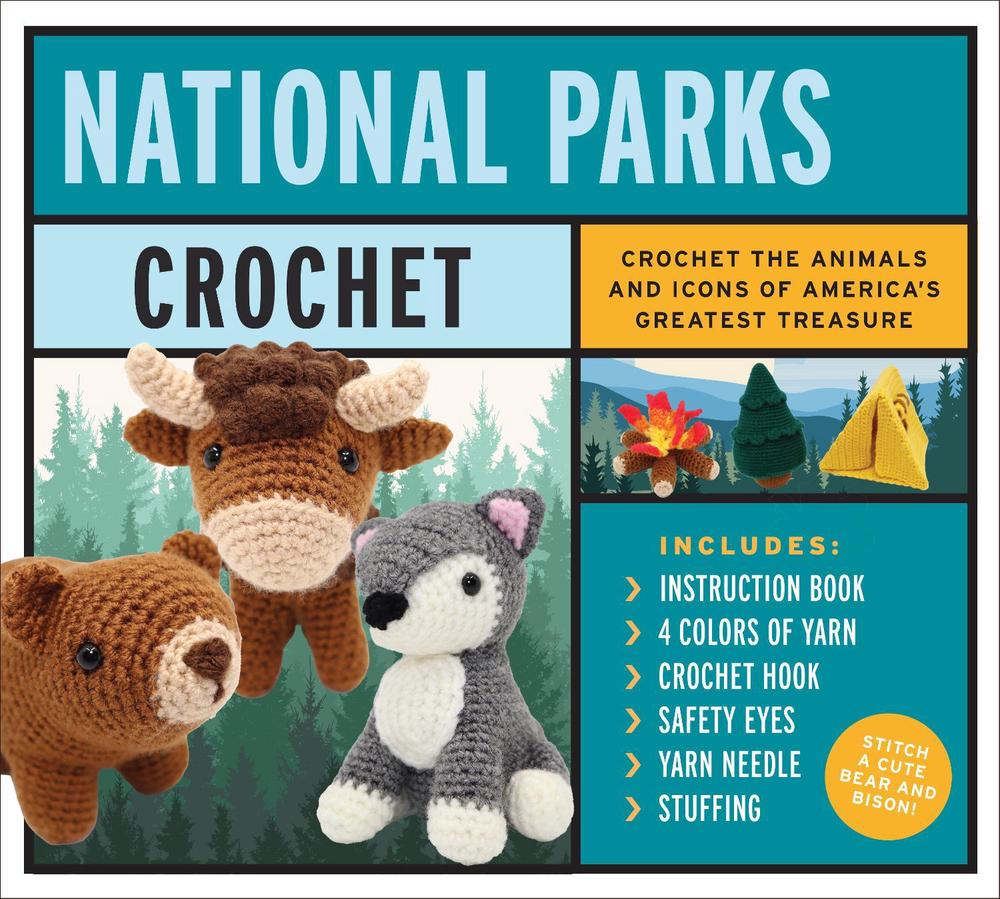 National Parks Crochet Kit, 9780785847816