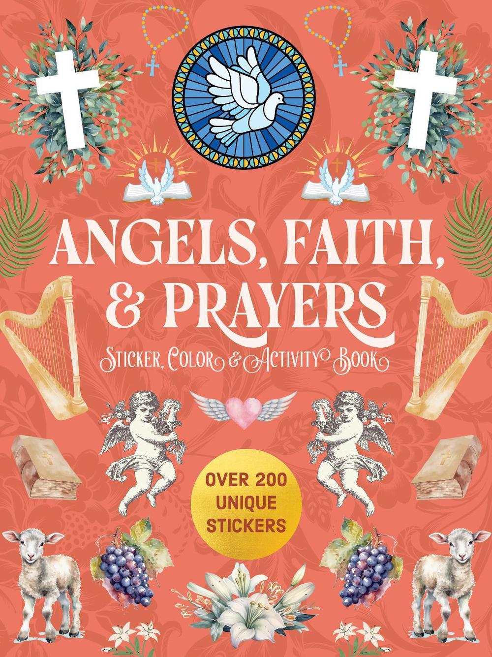 Angels, Faith & Prayers Sticker, Color & Activity Book, 9780785848042