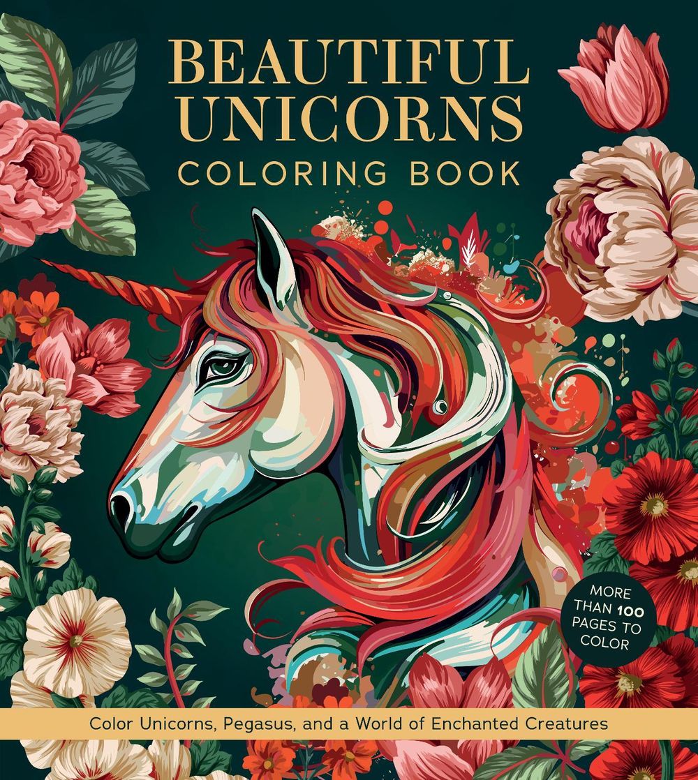 Beautiful Unicorns Coloring Book by Editors of Chartwell Books - ISBN: 9780785848660