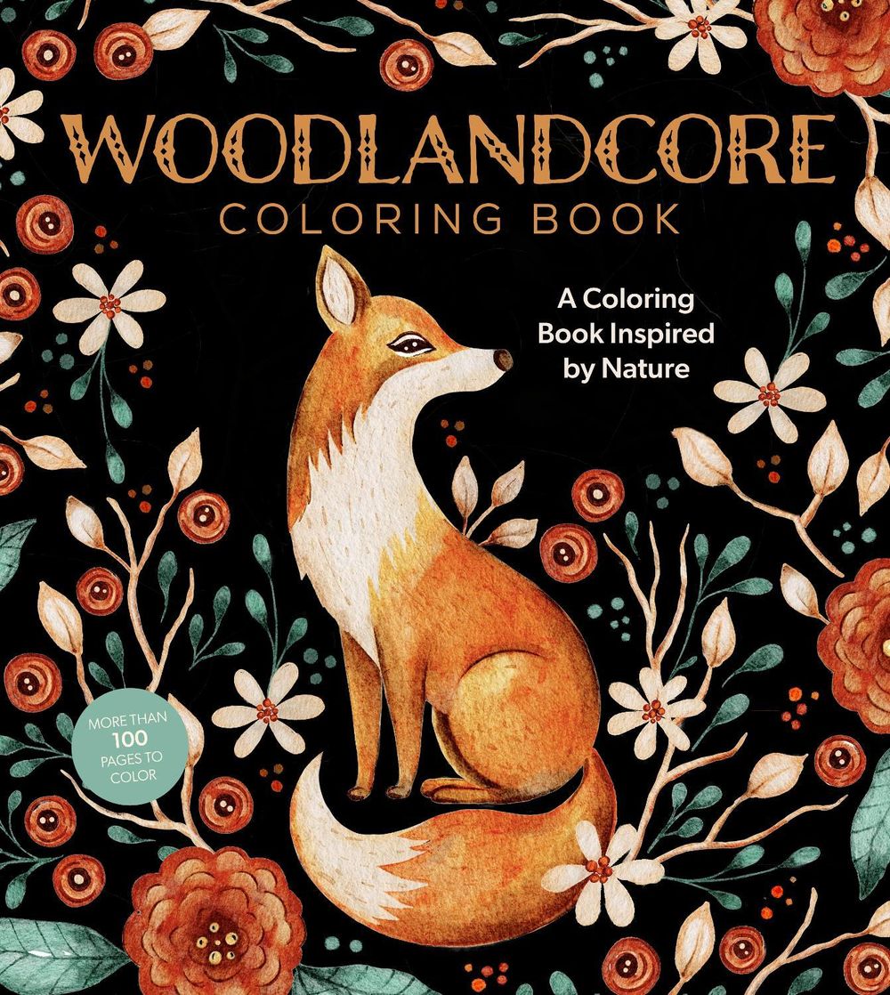Woodlandcore Coloring Book by Editors of Chartwell Books - ISBN: 9780785849247