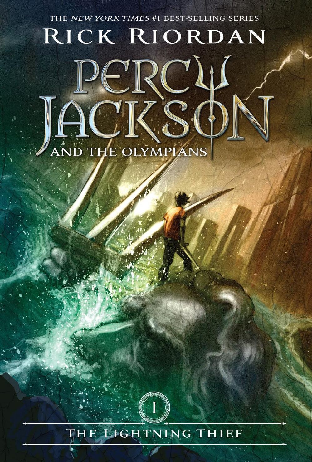 Percy Jackson and the Olympians, Book One: The Lightning Thief by Rick Riordan - ISBN: 9780786838653