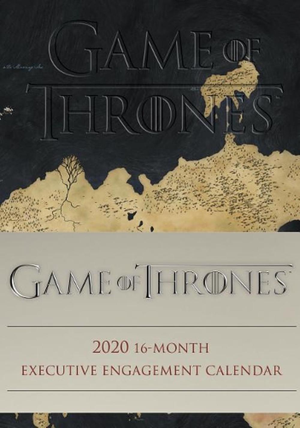 Game Of Thrones 2020 16 Month Executive Engagement Calendar By Hbo