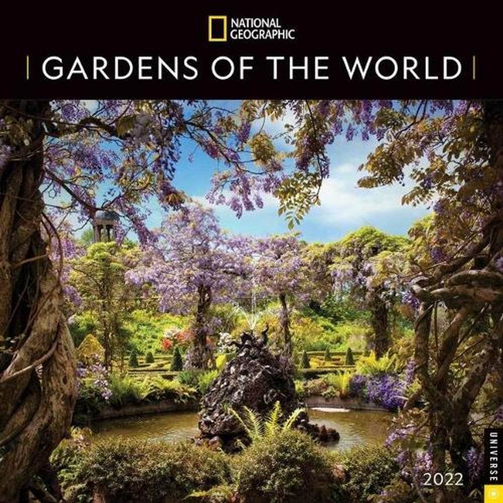 National Geographic Gardens of the World 2022 Wall Calendar by