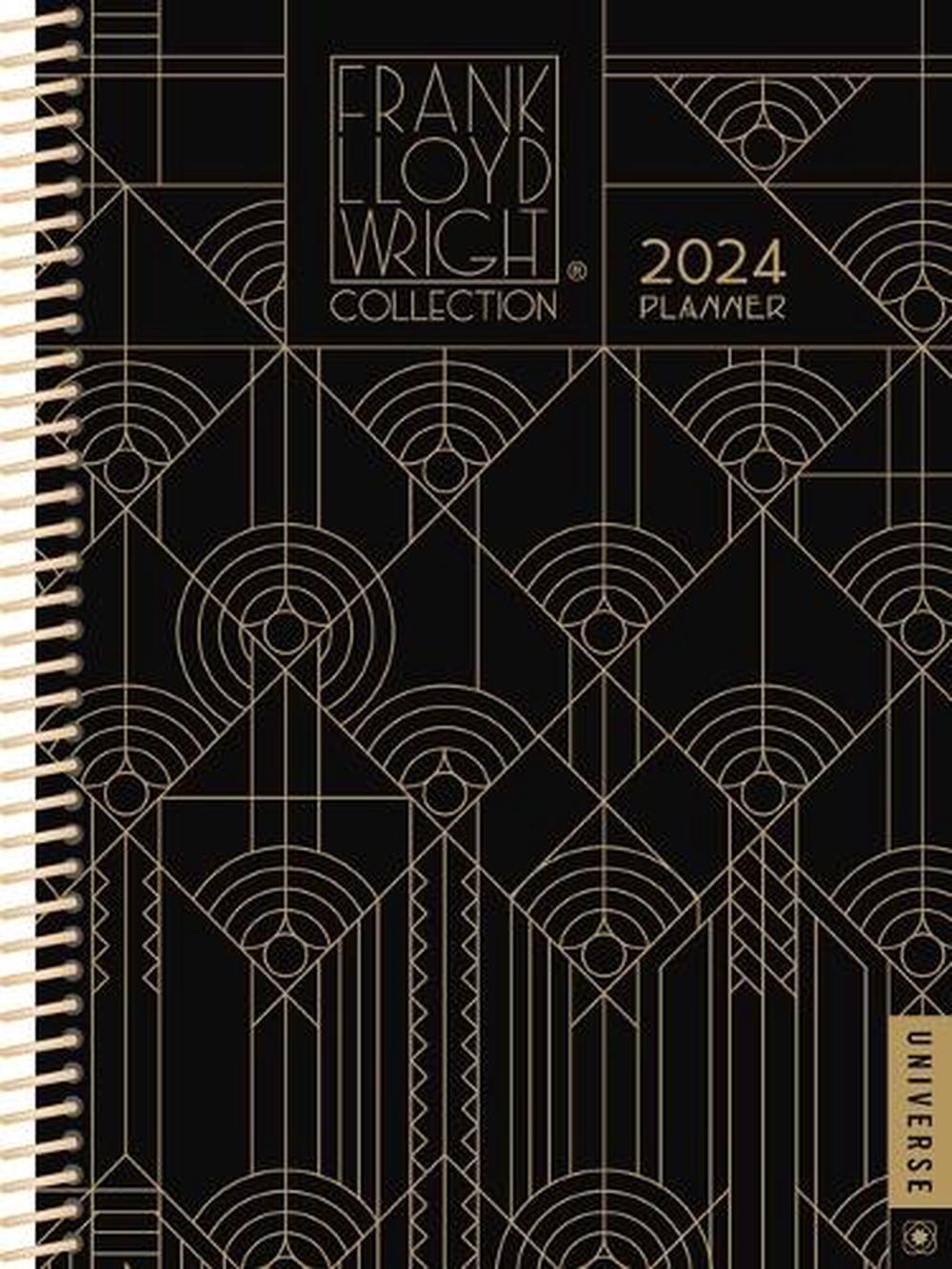 Frank Lloyd Wright 12Month 2024 Planner Calendar by Frank Lloyd Wright