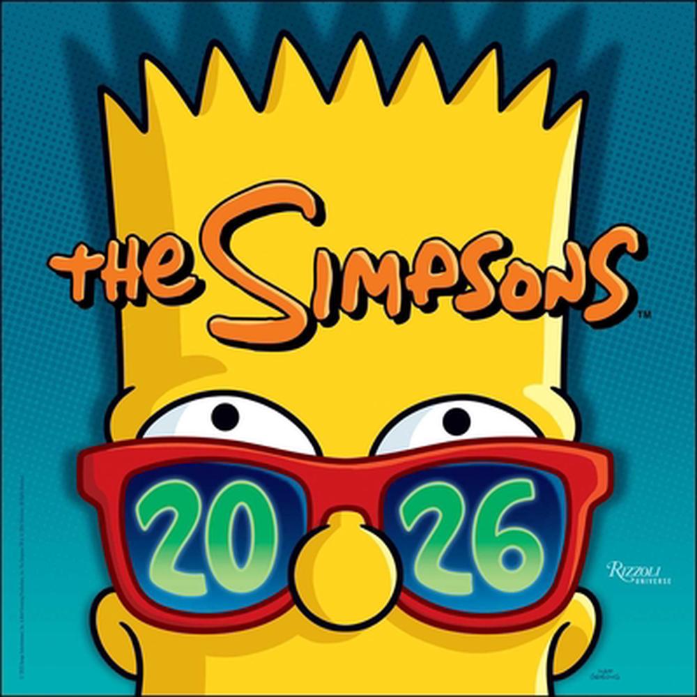 The Simpsons 2026 Wall Calendar, 9780789348630