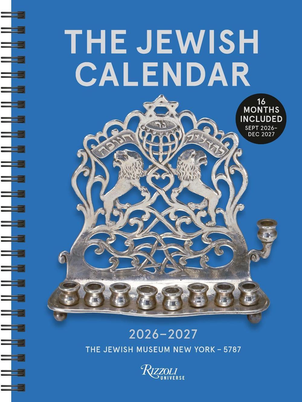 The Jewish Calendar 2026–2027 (5787) 16-Month Planner by The Jewish Museum, New York - ISBN: 9780789349170