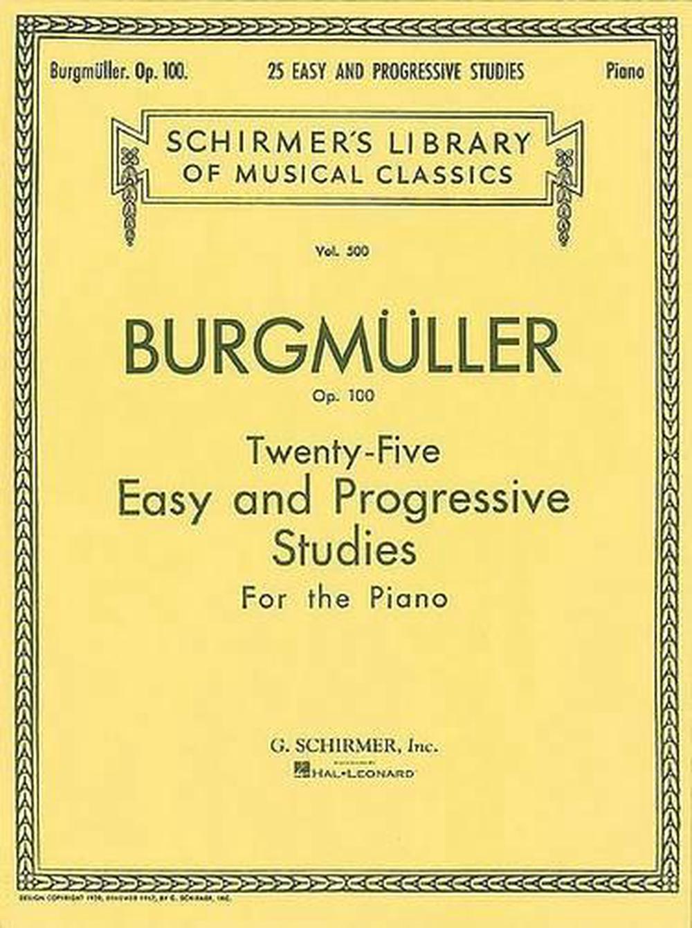 Twenty-Five Easy and Progressive Studies Op. 100, 9780793525560