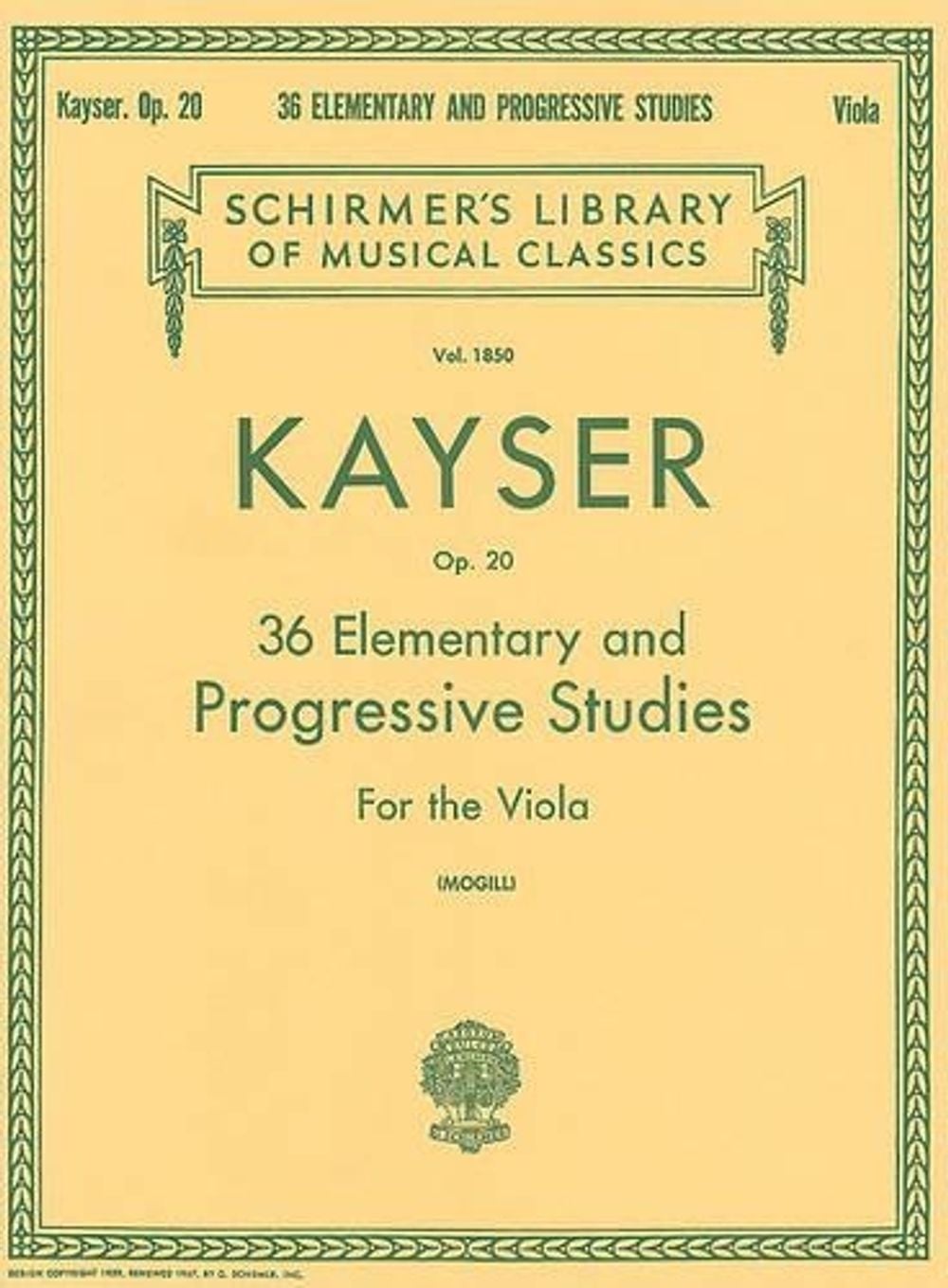 36 Elementary and Progressive Studies by Heinrich Ernst Kayser - ISBN: 9780793558780