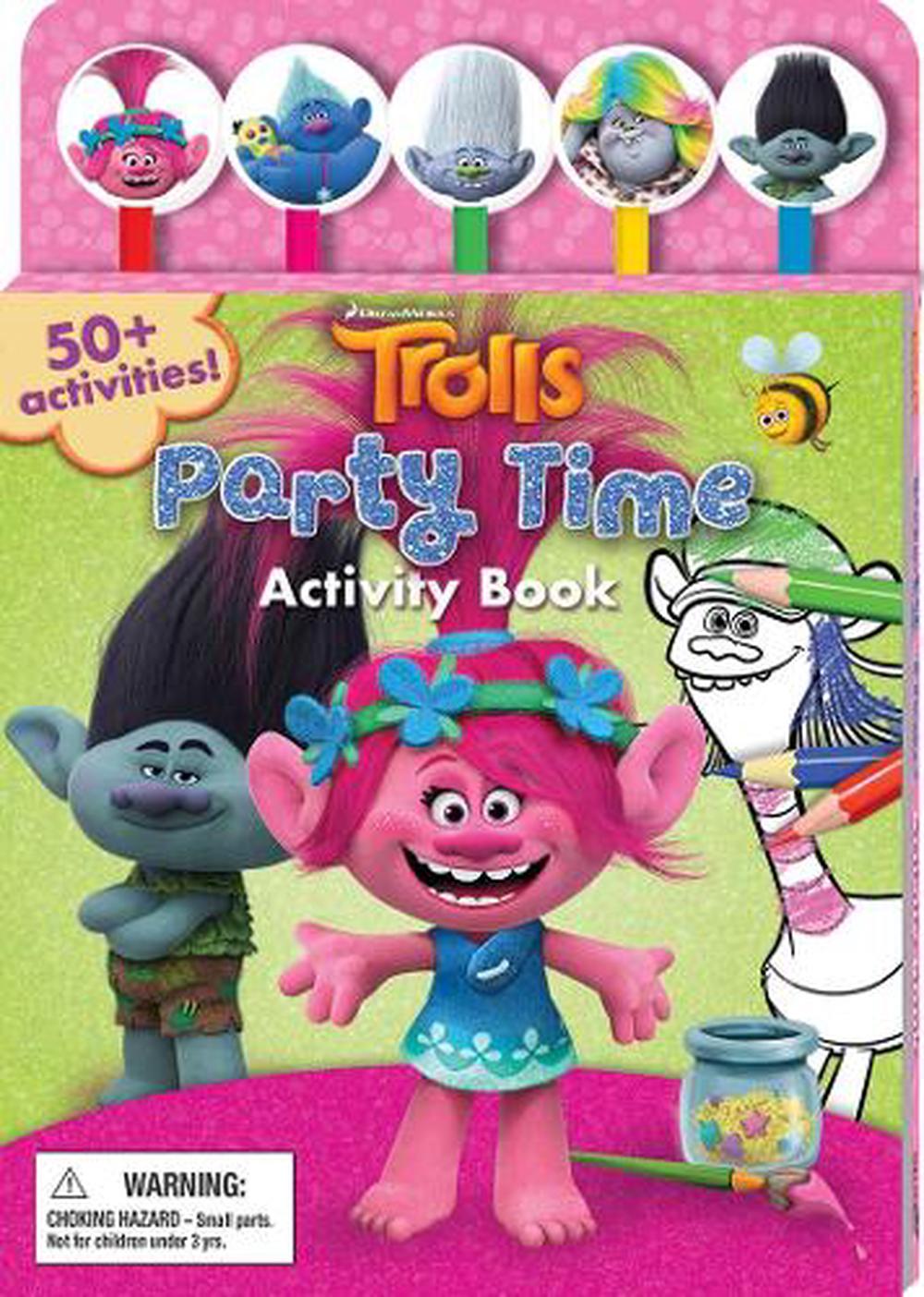 DreamWorks Trolls Party Time Activity Book by Editors of Studio Fun ...