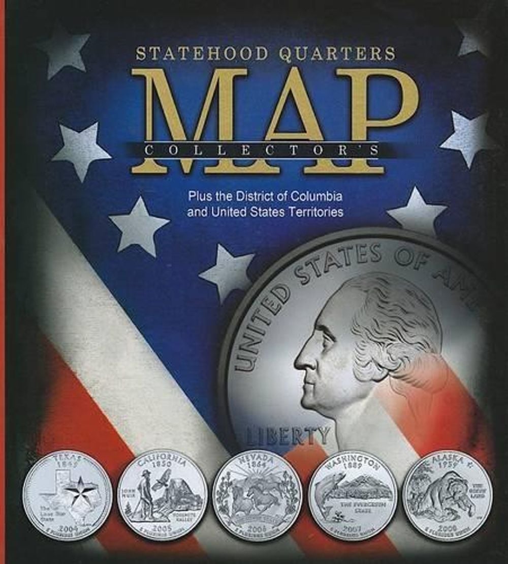 Statehood Quarters Collector's Map by Whitman Publishing - ISBN: 9780794827847