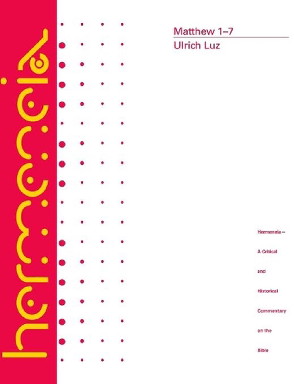 Matthew 1-7, 9780800660994