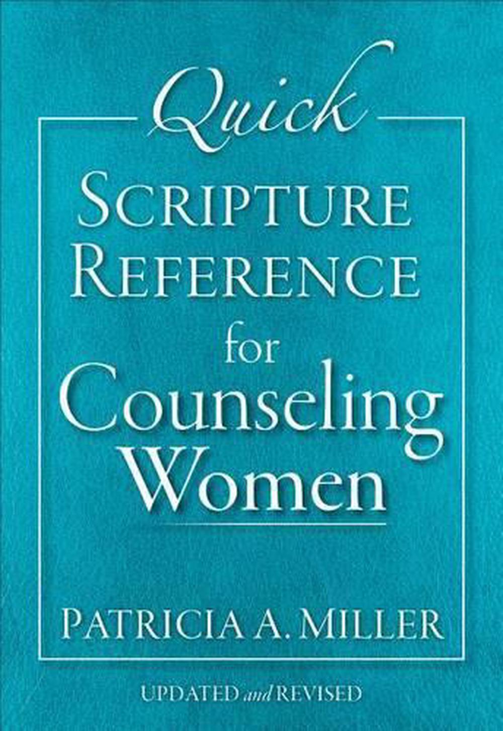 Quick Scripture Reference for Counseling Women, 9780801015809