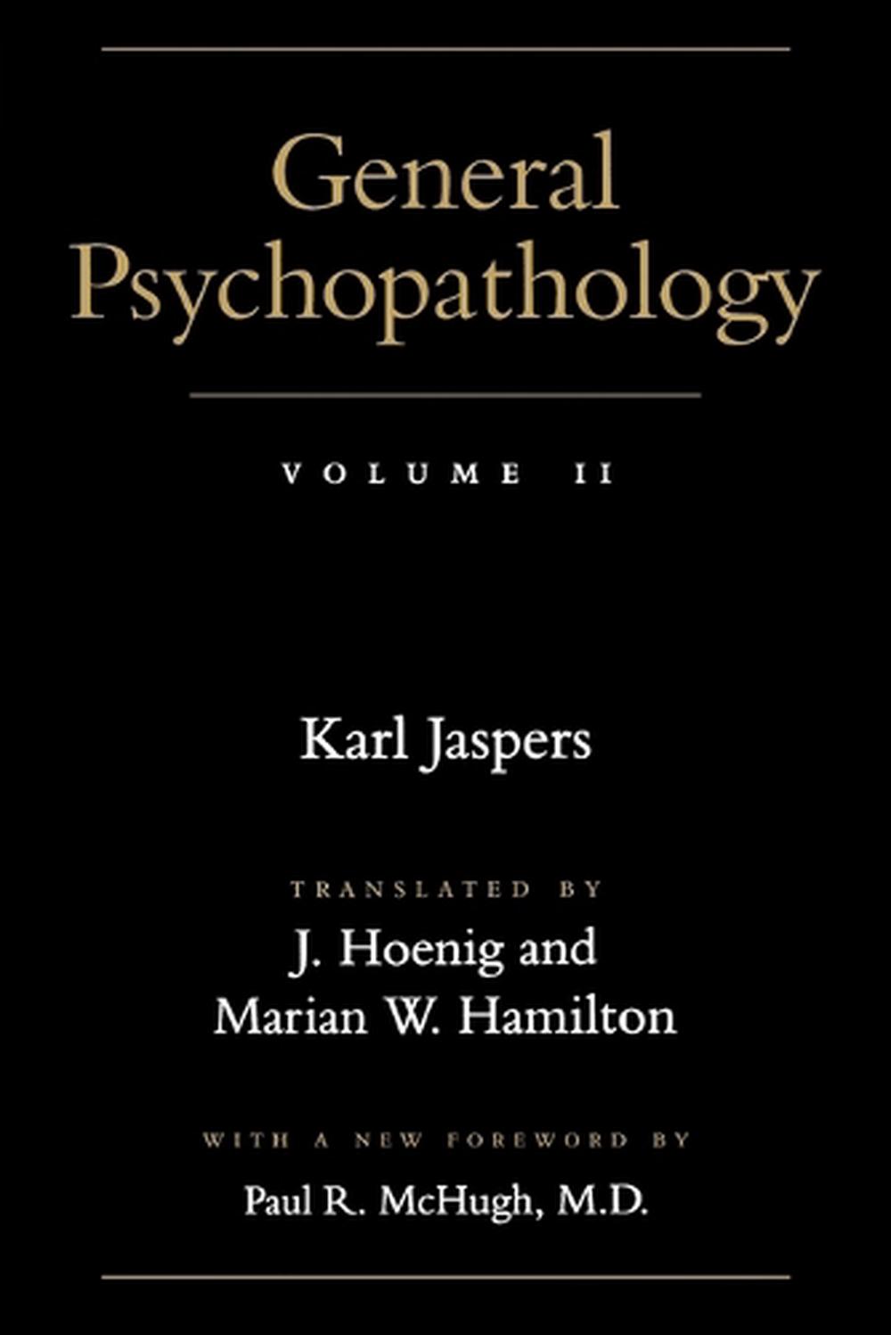 General Psychopathology, 9780801858154