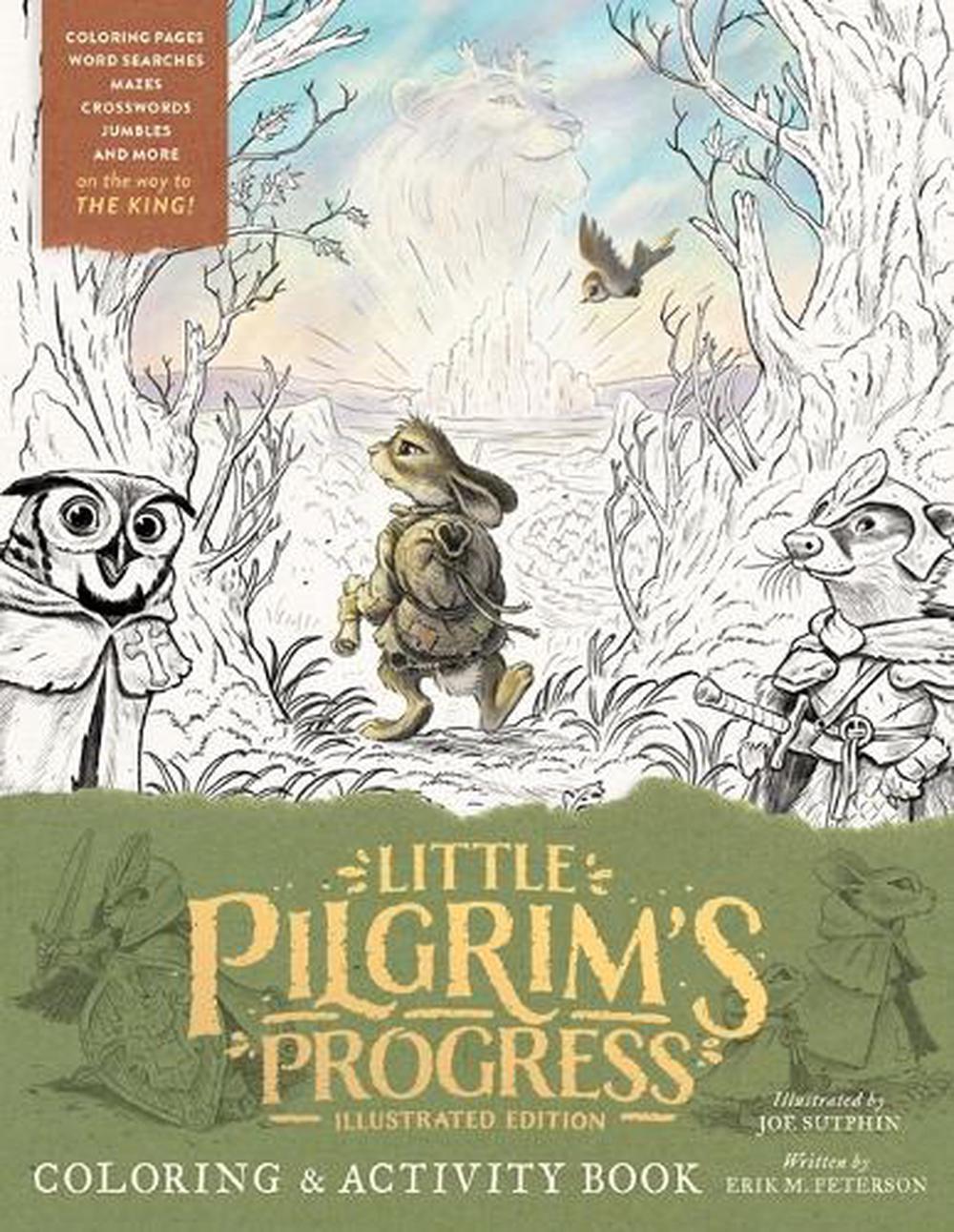 The Little Pilgrim's Progress Illustrated Edition Coloring and Activity Book, 9780802433312