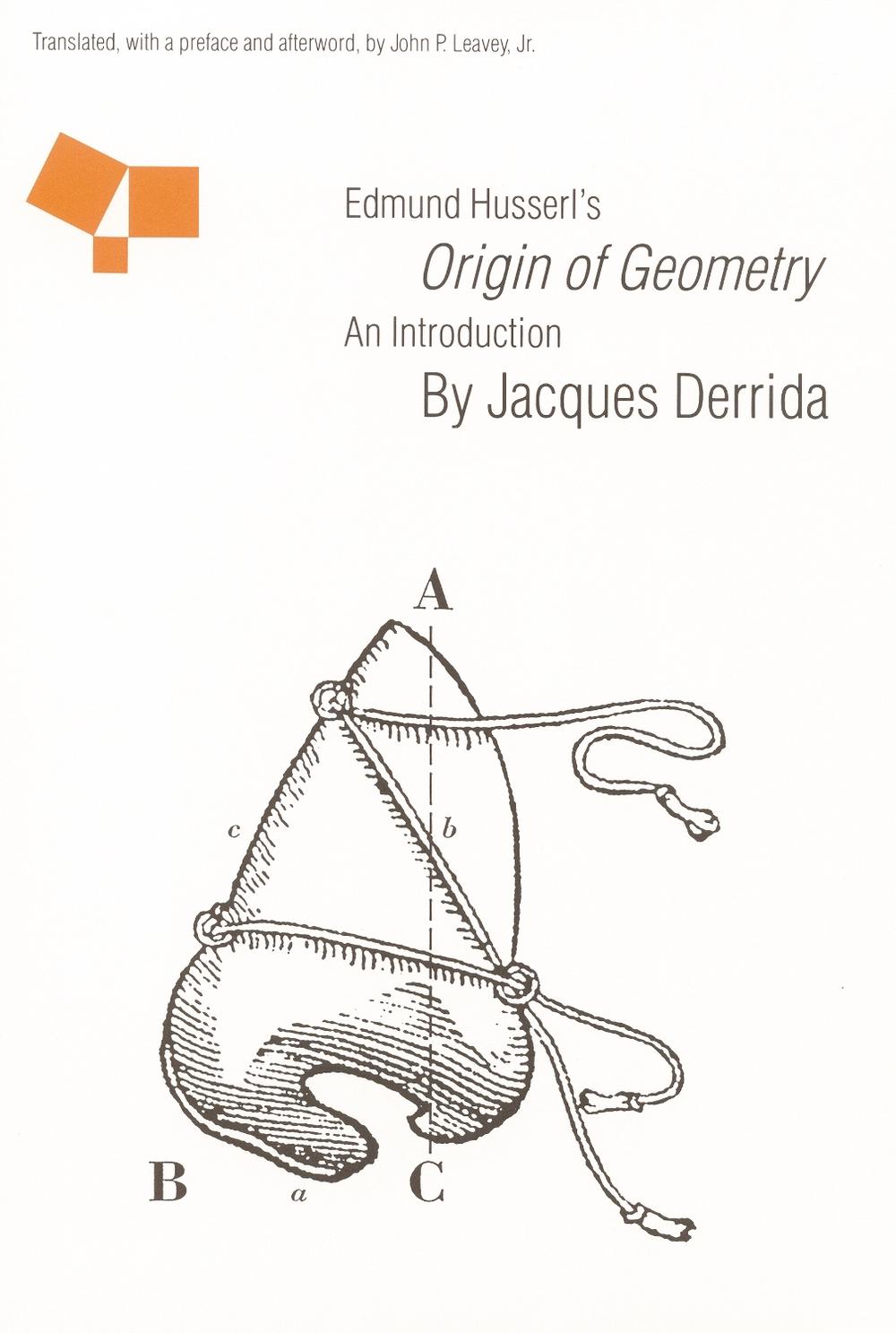 Edmund Husserl's "Origin of Geometry" by Jacques Derrida - ISBN: 9780803265806