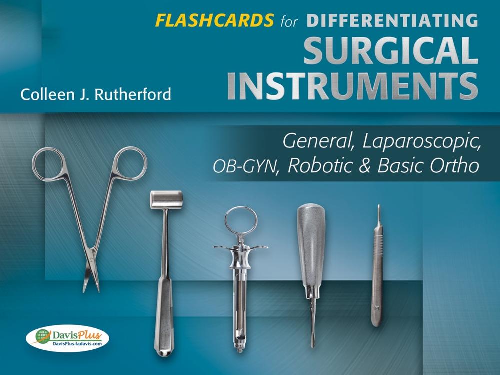 Flashcards for Differentiating Surgical Instruments, 9780803628977