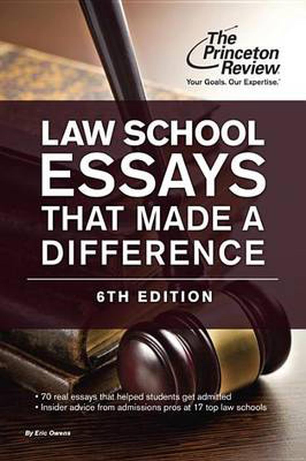 do law school applications have essays