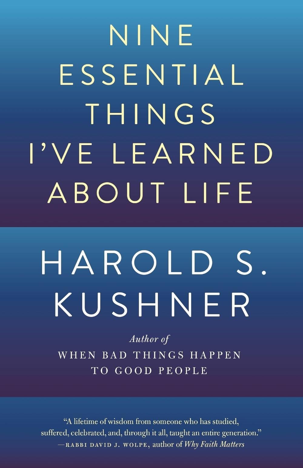 Nine Essential Things I've Learned About Life, 9780804173452
