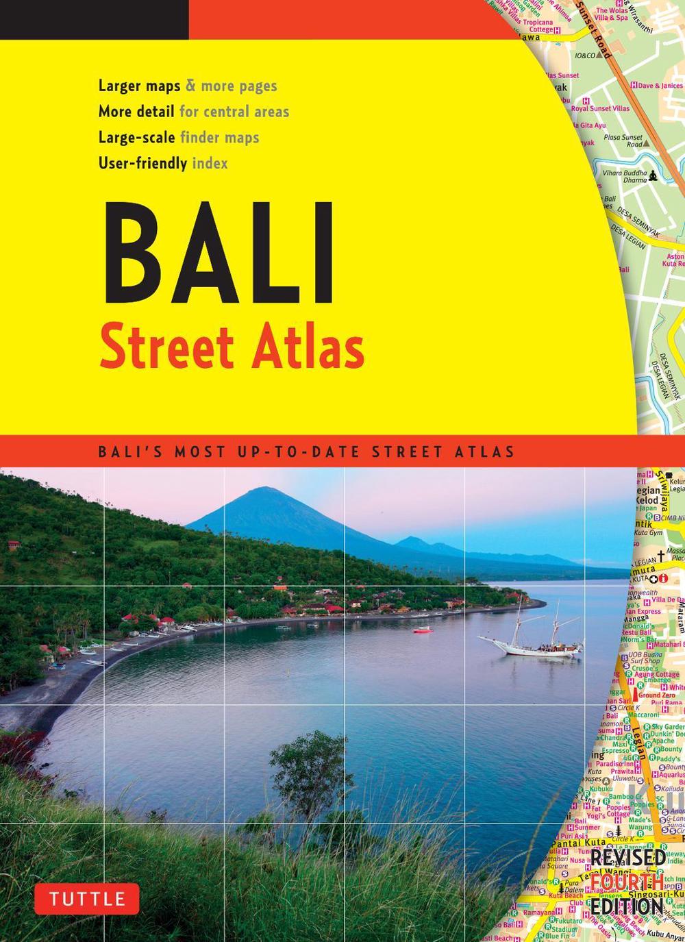 Bali Street Atlas Fourth Edition, 9780804845298