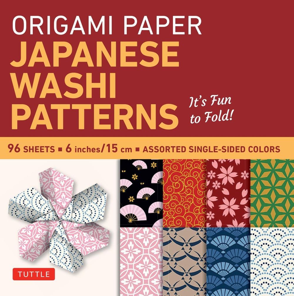 Origami Paper - Japanese Washi Patterns - 6" - 96 Sheets by .. Tuttle Studio - ISBN: 9780804845465