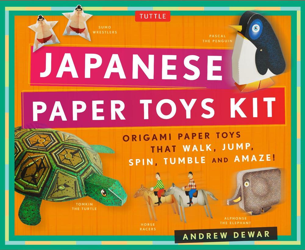 Japanese Paper Toys Kit, 9780804846325
