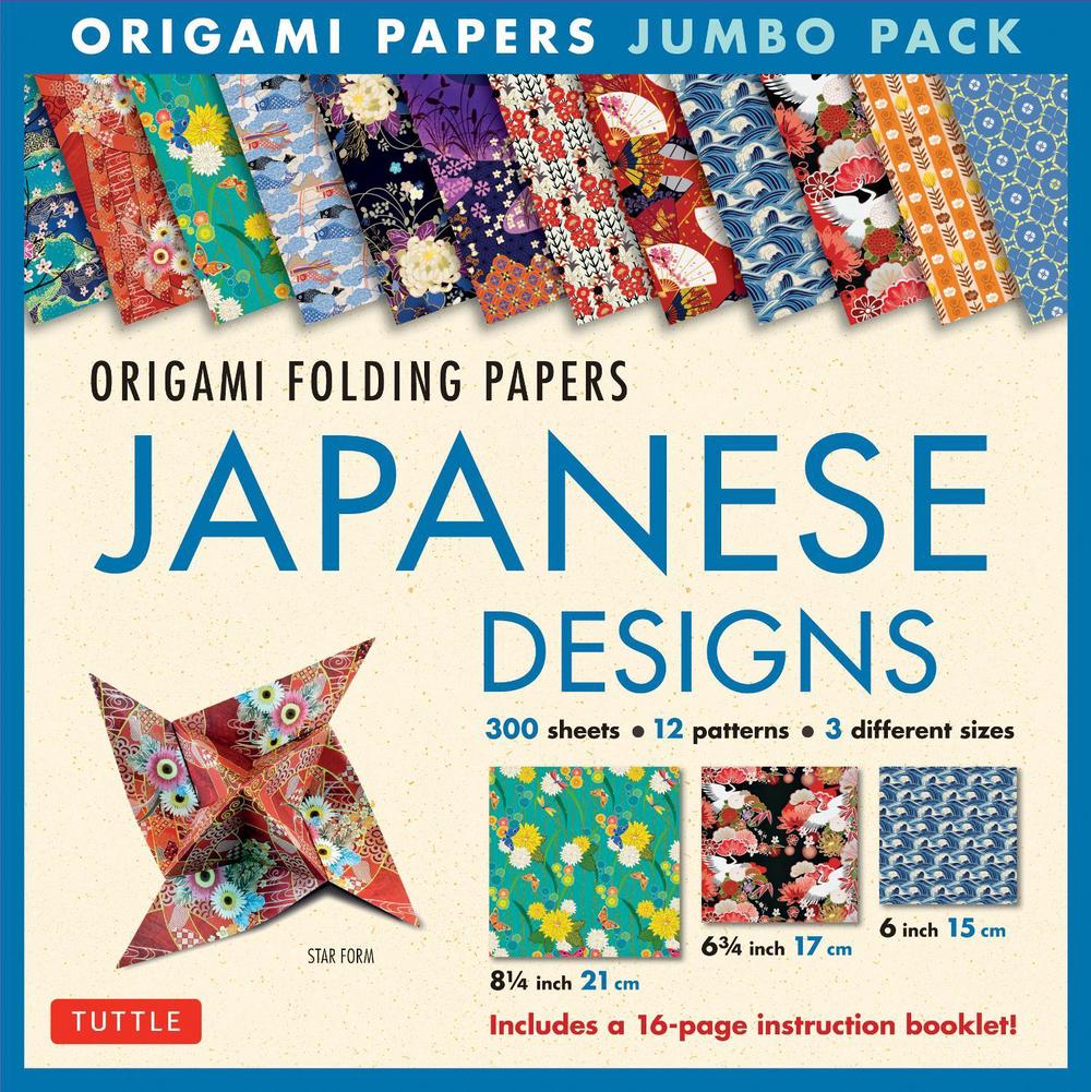 Origami Folding Papers Jumbo Pack: Japanese Designs, 9780804847292
