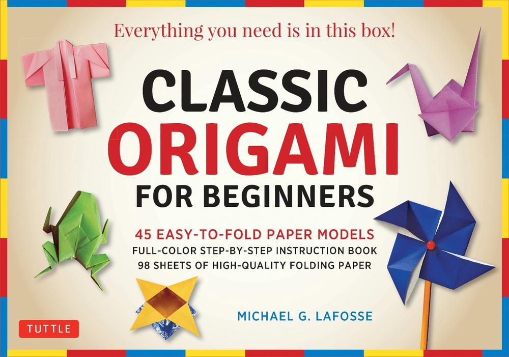 Classic Origami for Beginners Kit, 9780804849586