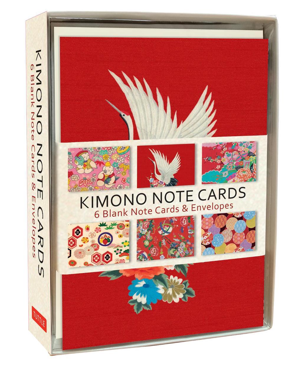 Tuttle Studio Kimono Note Cards, 9780804850759