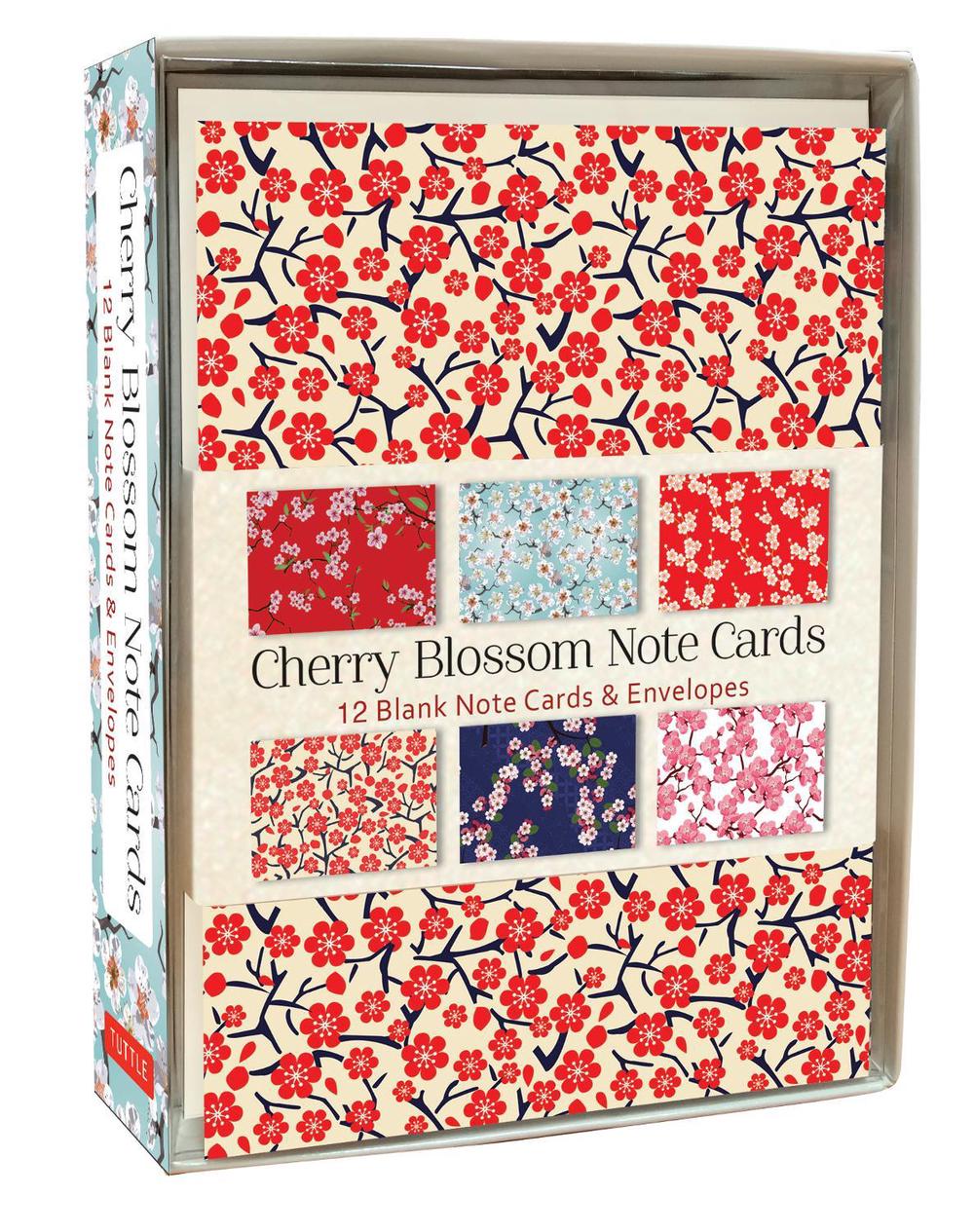 Cherry Blossom Note Cards, 9780804851541