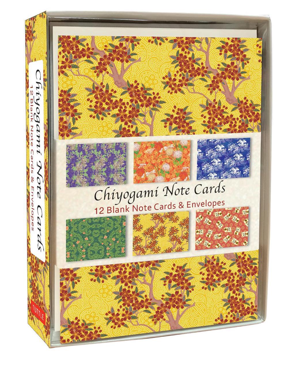 Tuttle Studio Chiyogami Note Cards, 9780804851558