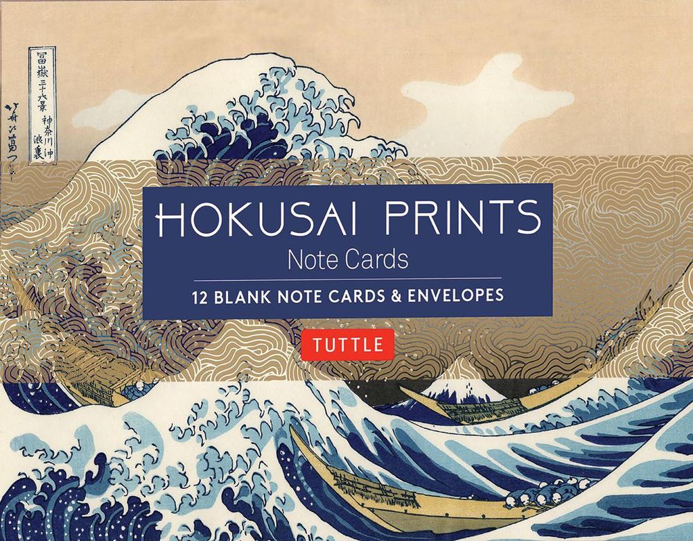 Hokusai Prints Note Cards, 9780804851978
